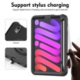 thumbnail image 5 of Étui pour Tablette Rotatif 360 Poignée Rigide TPU pour Ipad Mini 6 8.3 Pouces 2021 Antichoc avec Emplacement pour Crayon Noir, 5 of 5