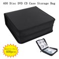 thumbnail image 2 of 400 Capacity CD/DVD Binder Case PU Leather Disc Wallet Binder Book Sleeves Carrying Case Black閿涘瓔ase Bag Organizer Solution Binder Book Sleeves Carrying Bag, 2 of 7
