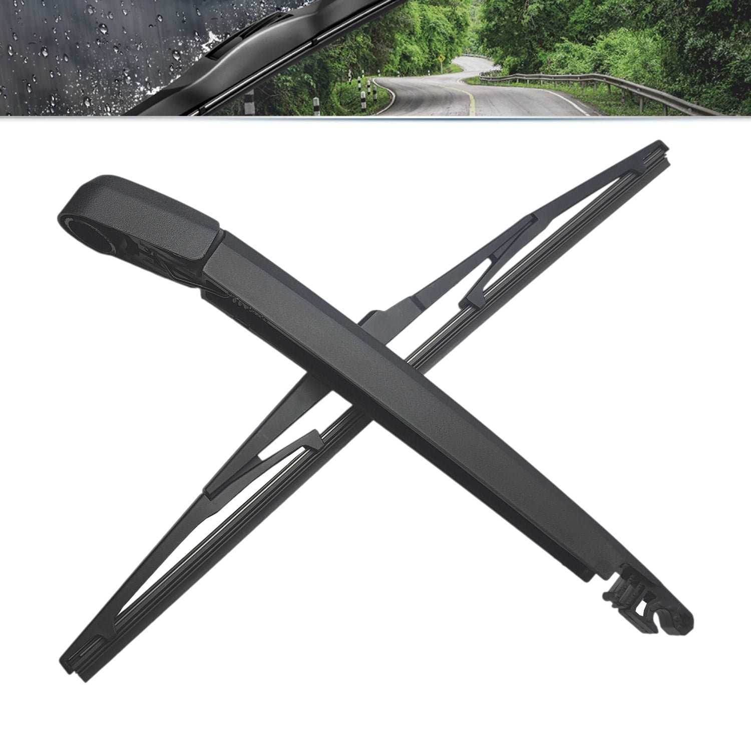 SOCOOL Windshield Wipers Replacement for Lexus RX350 2007-2009 Front Rear Wiper Blades and Rear Windshield Wiper Arm, 26"+22"+14"+12" (Pack of 4), Y24Z2U1B