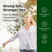 Flora - Super 8 Hi Potency Probiotics - Healthy & Digestive Balance - for Men & Women - 42 Billion CFU, Raw, Gluten Free - Up to 2 Month Supply, 60 Count