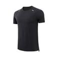 thumbnail image 4 of ohmzyzo Men's Dry Fit Workout T-Shirts Athletic Running Tees Short Sleeve Crew Neck Gym Tops Lightweight Moisture Wicking Outdoor Shirts L, 4 of 4