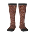 thumbnail image 2 of Picia Women Crew Soft Moisture-wicking Socks 70s Groovy Hippie Retro Pattern Design Cotton Socks, One Size fit All, 2 of 9