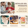 thumbnail image 4 of 20 Piezas De Artesanía De Madera De Balsa 10 X 15 Cm Belug, Café Claro, 4 of 5