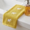 thumbnail image 5 of Unique Bargains 2Pcs Pure Cotton Cute Animal Soft Quick Dry Towels Yellow 28" x 13", 5 of 7