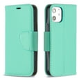 thumbnail image 6 of Allytech Wallet Case Cover for Apple iPhone 12 Mini 5.4-inch, Premium PU Leather Folio Flip Kickstand Credit Cards Holoder Hand Wrist Strap TPU Back Cover for Apple iPhone 12 mini, Green, 6 of 6