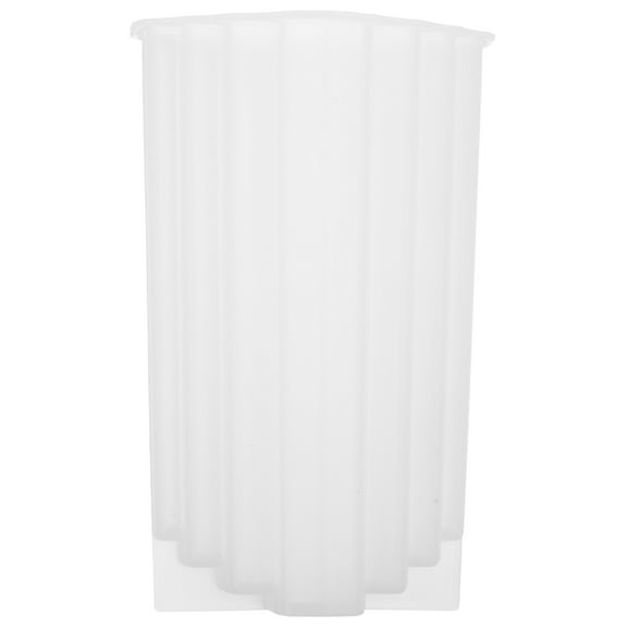 WORGEOUS  Candle Mold Making Supplies Containers Candle-making Kit Soap Molds White