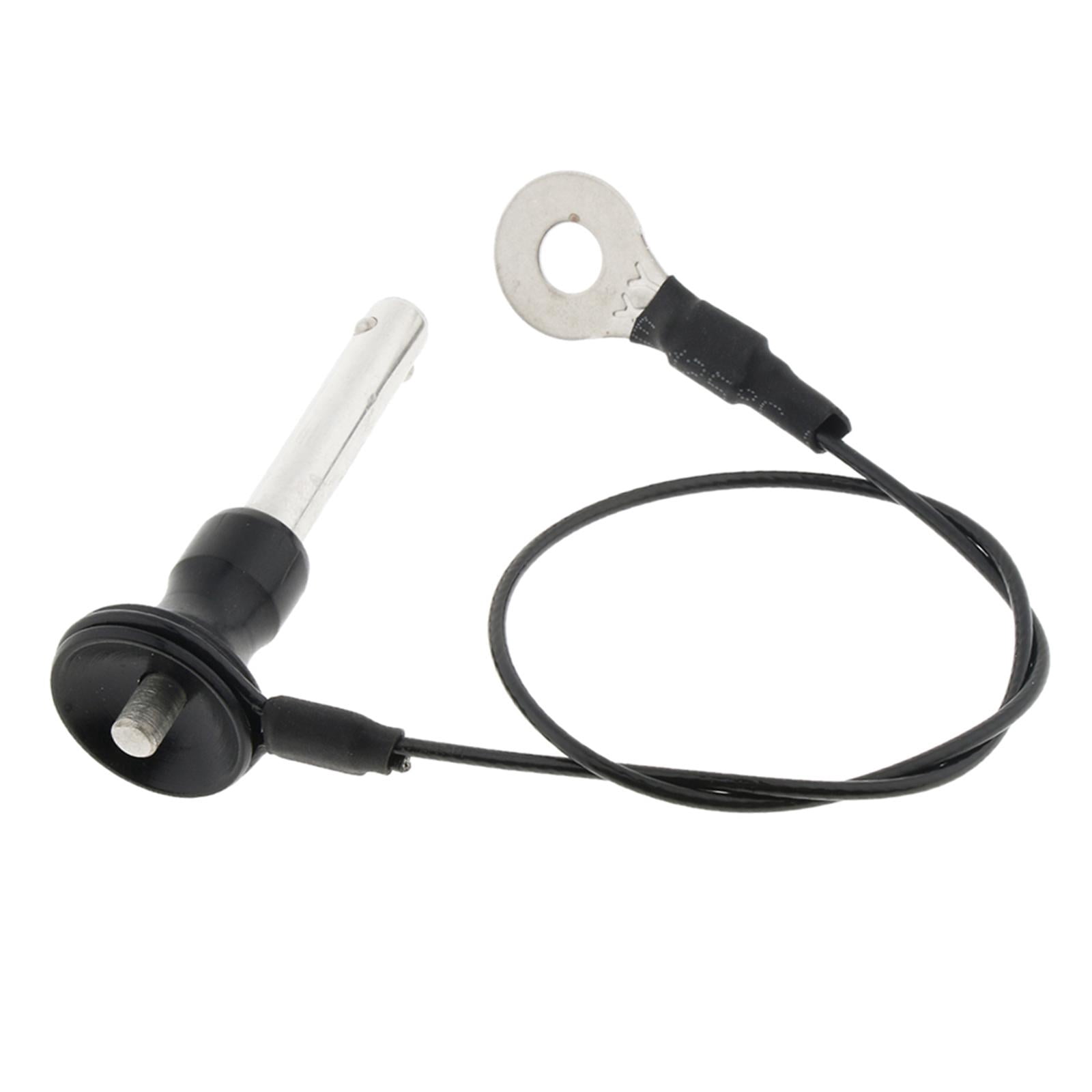 6 Pieces Ball Lock Pin Quick Release Pin Fastening Pin Push Button Design for Marine Grade Applications