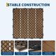 thumbnail image 4 of Historyli 22 piezas de baldosas entrelazadas para terraza,30 x 30 cm (12" x 12"),suelo de madera para exteriores e interiores,baldosas de patio impermeables para todo tipo de clima,fáciles de unir, 4 of 7