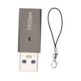 thumbnail image 1 of USB 3,1 GEN 2 macho a tipo C hembra adaptador doble lados 10Gbps soporte OTG carga rápida USB C 3,1 convertidor para PC portátil, 1 of 8