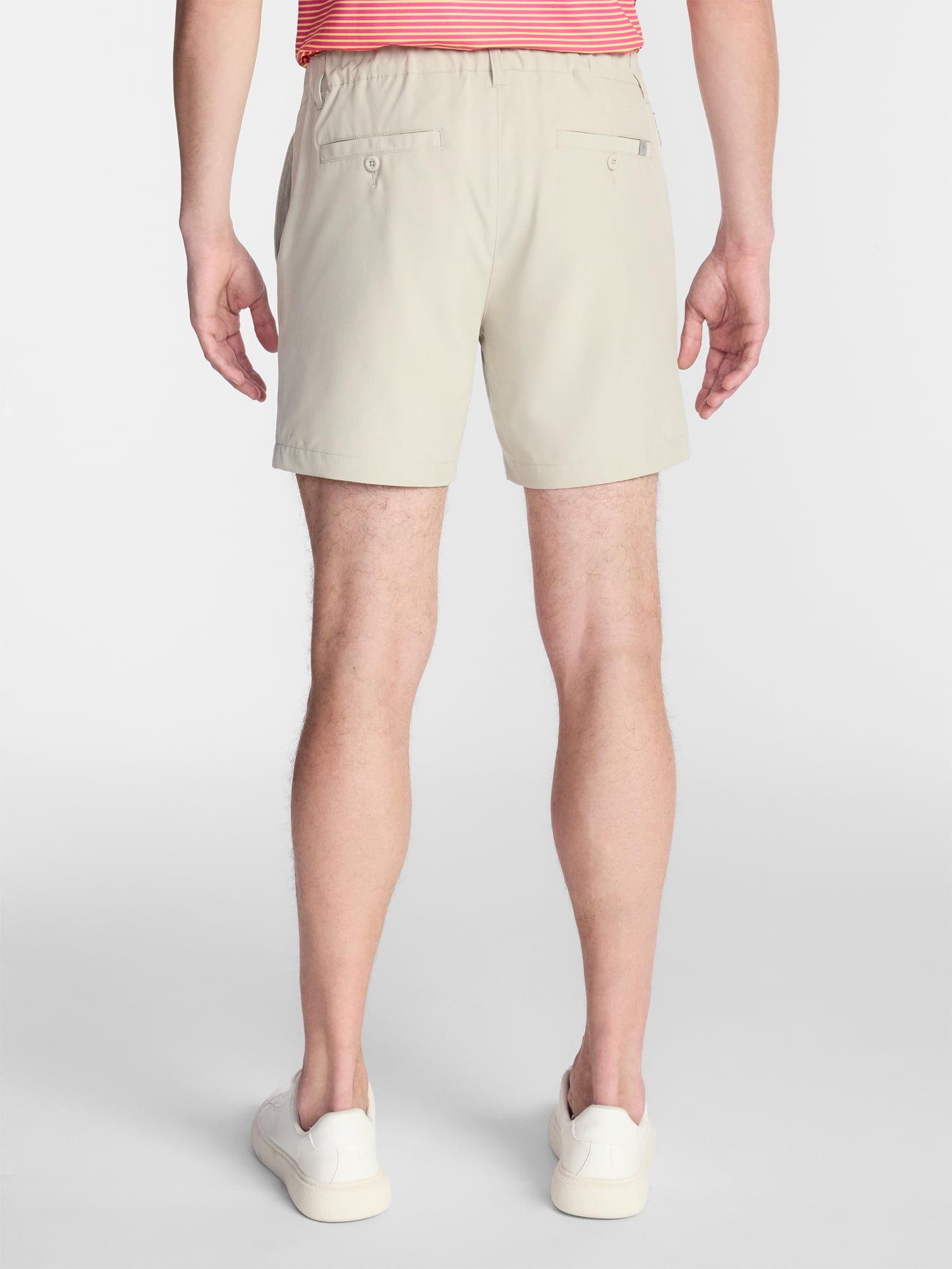 Birdie Bound Men's and Big Men's Golf Shorts, 6" Inseam, Sizes XS-5XL