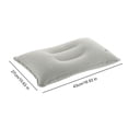 thumbnail image 7 of Rodiuiu Inflatable Pillow Leak-proof Ultralight Portable Travel Flocked Surface Sleeping Cushion Outdoor Camping Hiking Beach Rectangle Air Pillow, 7 of 7