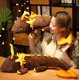 thumbnail image 4 of Juego Genshin Impact Morax Dragon, muñeco de peluche, almohadas de 70CM, accesorios de disfraz de Anime, refuerzo de dibujos animados, 4 of 4