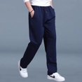 thumbnail image 1 of Pantalones De Chándal Pantalones De Chándal Para Hombre Pantalones De Chándal Deportivos Pantalones De Chándal Sueltos Casuales De Gran Tamaño Pantalones De Entrenamiento Rectos Para Hombre, 1 of 5