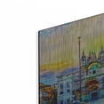 thumbnail image 2 of Luxe Metal Art 'Venice Italy Patriarchal Cathedral Basilica of Saint Mark at Sunset' by Pedro Gavidia, Metal Wall Art, 24"x12", 2 of 10