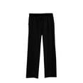 thumbnail image 3 of Luvrsol Plus Size Wide Leg Pants for Women Cotton Linen Solid Loose Casual Comfortable Drawstring Straight Black Trousers, Size S-5XL, 3 of 3