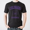 thumbnail image 3 of Colorado Classic Baseball Arch Basic Cotton T-Shirt - Large - Black, 3 of 6