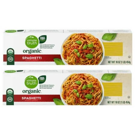 Pack of 2 Simple Truth Organic Spaghetti 16 oz.