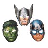Avengers Marvel Masks (8Pc) - Party Supplies - 8 Pieces