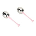 thumbnail image 3 of Globes de Glace en Acier Inoxydable, Réduire le Gonflement Apparence Ronde Globes de Glace pour le Visage en Acier Inoxydable pour Soins de la Peau du Visage pour Salon de Beauté Poignée Rose, 3 of 8