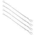 thumbnail image 4 of 4 Pcs Kit de Remplacement de Clapet de Toilette en Acier Inoxydable Durable Chaînes de Remplacement de Clapet de Toilette Chaînes de Poignée de Toilette Chaînes de Levage en Acier Inoxydable, 4 of 8