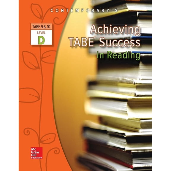 Pre-Owned Achieving Tabe Success in Reading, Level D Workbook (Achieving Tabe Success for Tabe 9 & 10) Paperback