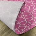 thumbnail image 5 of Ambesonne Hot Pink Place Mats Set of 4, Abstract Giraffe Skin, Standard Size, White Pink, 5 of 6
