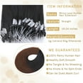 thumbnail image 4 of SEGO Micro Loop Real Thick Human Hair Extensions 100 Strands Invisible Micro Ring Beads Remy Thick Hair, 4 of 8