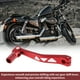 thumbnail image 5 of Palanca de cambio de motocicleta plegable para Yamaha TTR 50cc, pedal de aleación de aluminio, brazo de palanca de cambio, palanca roja con cabeza roja y anillo de tono plateado, 5 of 6