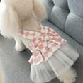 thumbnail image 4 of Pet's Cute Halter Bowknot Tutu Dresses Puppy Girl Dog Costumes Cute Doggie Cat Apparel, 4 of 8