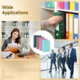 thumbnail image 4 of 4 PCS Vertical Expanding Accordion Folders, 7 Pockets Plastic File Organizer with Elastic Closure, A4 Letter Size Expanding File Folder Bag for Paper, Documents, Bills, Receipts, 4 of 6