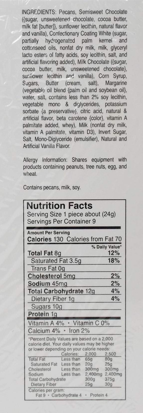 Lammes Candies Longhorn Trio Nut Clusters Gift Box – Dark, Milk & White Chocolate Pecan Praline Caramel Candy – 7.5 oz with MerlinsMart Zine
