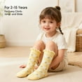 thumbnail image 6 of Balabala Girls Cotton Blend Crew Socks, 5-Pack Cute Ruffle Animal Socks, Soft Stretch School Socks for All-Season Wear (4–14 Years), 6 of 6