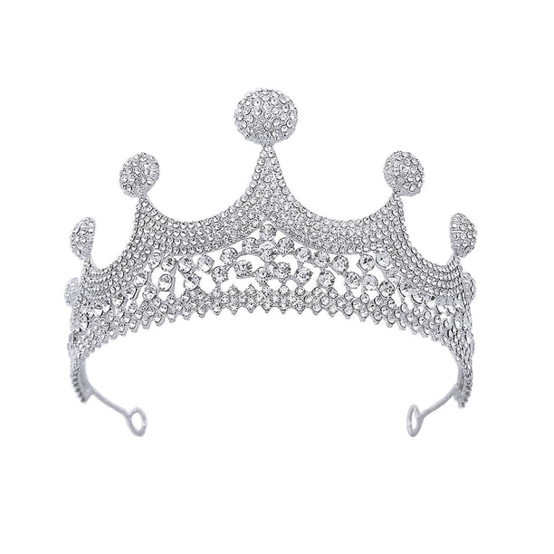Corona Novia YONGSHENG Dama de Honor Accesorios para El Cabello Tiara Plata Oro