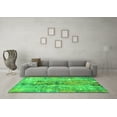 thumbnail image 3 of Ahgly Company Indoor Rectangle Oriental Green Industrial Area Rugs, 2' x 4', 3 of 4
