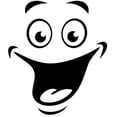 thumbnail image 4 of Smile Funny Bathroom Wall Sticker Home Decor Kitchen Wallpaper Living Room Decor Wall Decor Living Room Decor Wall Decor, 4 of 5