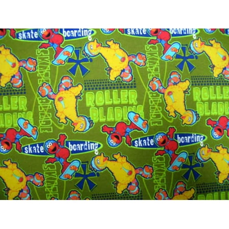 Sheetworld Fitted Portable Mini Crib Sheet Sesame Street