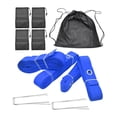 thumbnail image 2 of Lipstore Beach Volleyball Court Lines Kit Accessory 16M and 8M Webbing Strap Blue, 2 of 8