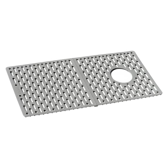 Silicone Bottom Grid Sink Mat for RVG1302 and RVG2302 Sinks - Gray - RVA41302GR