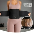 thumbnail image 3 of Women Sheath Waist Trainer Body Shaper Flat Belly CincherSweat Workout Girdle Hot Modeling Belt Corset, 3 of 10