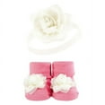 thumbnail image 3 of Hudson Baby Infant Girl Headband and Socks Giftset, Pink Gray, One Size, 3 of 7