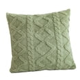 thumbnail image 4 of Funda de cojín Funda de cojín Multifuncional Lavable 43x43cm Funda de almohada Funda de almohada decorativa para el hogar Silla Sala de estar Verde, 4 of 9