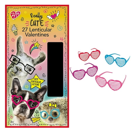 Really Cute Lenticular Valentines & Heart-Shaped Shutter Glasses