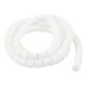 Flexible Spirale Tube Câble Wrap Organisateur Cordon Gestion 1M 3Ft Blanc – image 1 sur 2