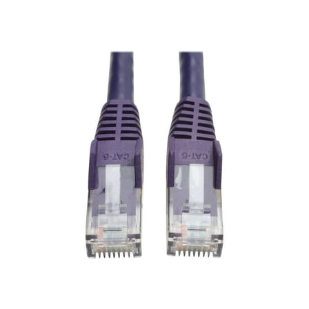 Tripp Lite 5ft Cat6 Gigabit Snagless Molded Patch Cable (RJ45 M/M) - Purple