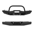 thumbnail image 2 of Kojem Front & Rear Bumper Compatible with 1998-2011 Ford Ranger w/Winch Plate D-Rings Powder Coated Steel, 2 of 4