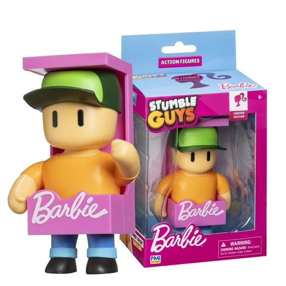 Stumble Guys X Barbie Action Figures - 1 Pack Window Box, 5 Styles to Collect, Limited Edition