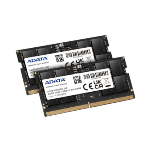 Memoria ADATA, DDR5 32GB SODIMM 4800MHz. NP. AD5S480032G-S