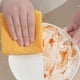 thumbnail image 4 of Paño de limpieza de fibra fina | Paños de microfibra para cocina y vidrio | Estropajos absorbentes sin pelusa | Paquete de 4 paños multicolores, 4 of 5