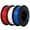 Red, White and Blue, variant on Epelay PLA Plus 3D Printer Filament, 1.75mm, 3 x 1kg Spools, Black, Gray & Red, Compatible with Most FDM Printers