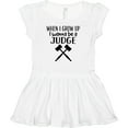 thumbnail image 3 of Inktastic Future Judge Gavel Job Gift Girls Baby Dress, 3 of 5